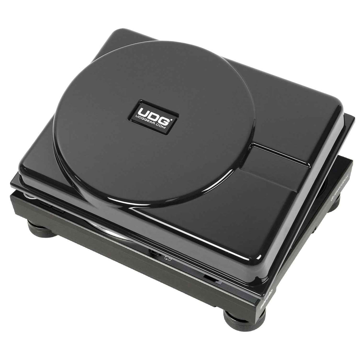 UDG Ultimate Turntable Equipment Cover for Technics SL-1200 & Pioneer DJ PLX-CRSS12 Black