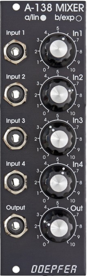 Doepfer A-138aV Mixer linear Vintage Edition