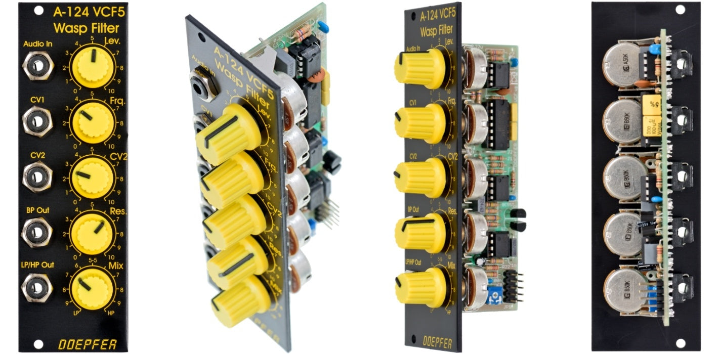Doepfer A-124 Wasp Filter SE black/yellow