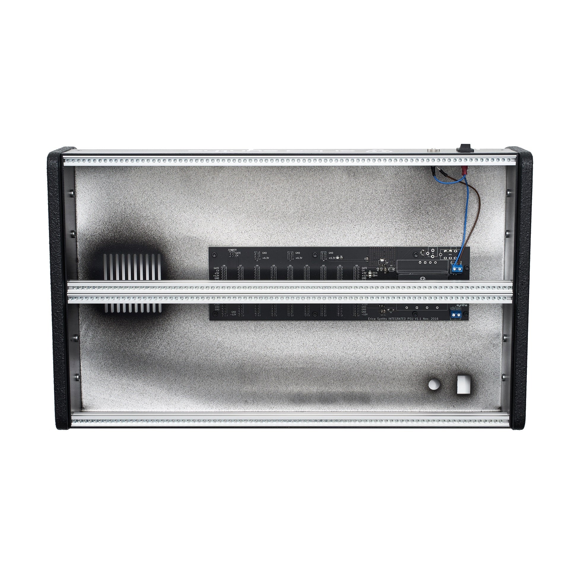 Erica Synths 2x84HP Aluminum Skiff Case