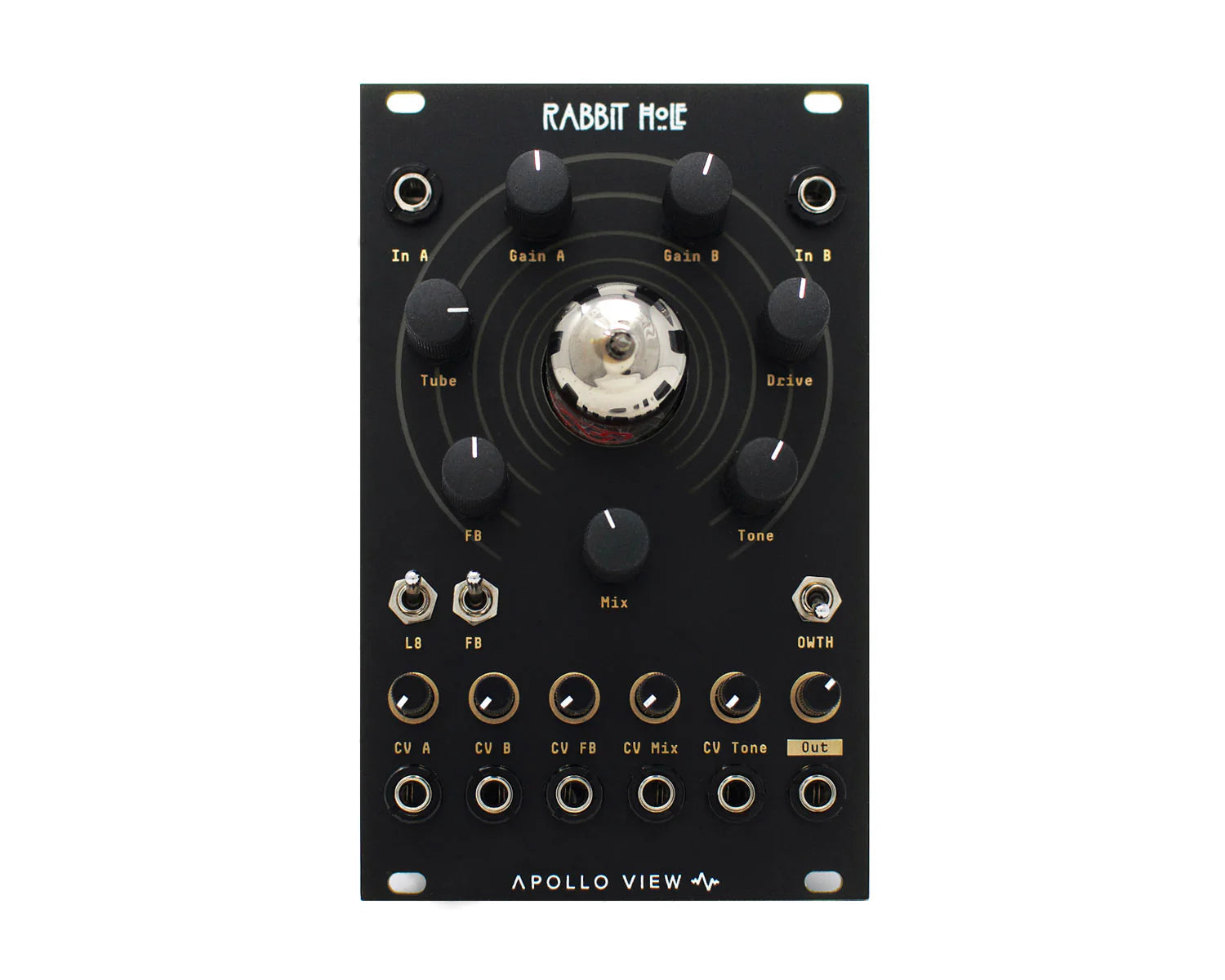 Apollo View Rabbit Hole Valve Summing Mixer Eurorack Module