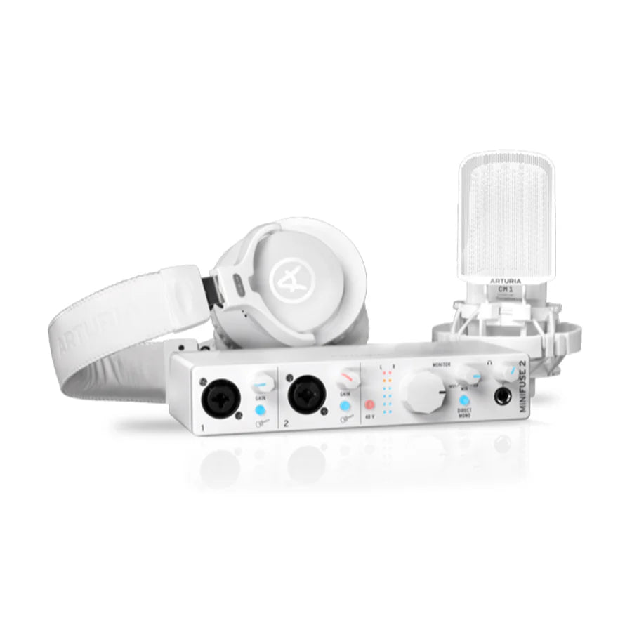 Arturia MiniFuse Recording Pack White