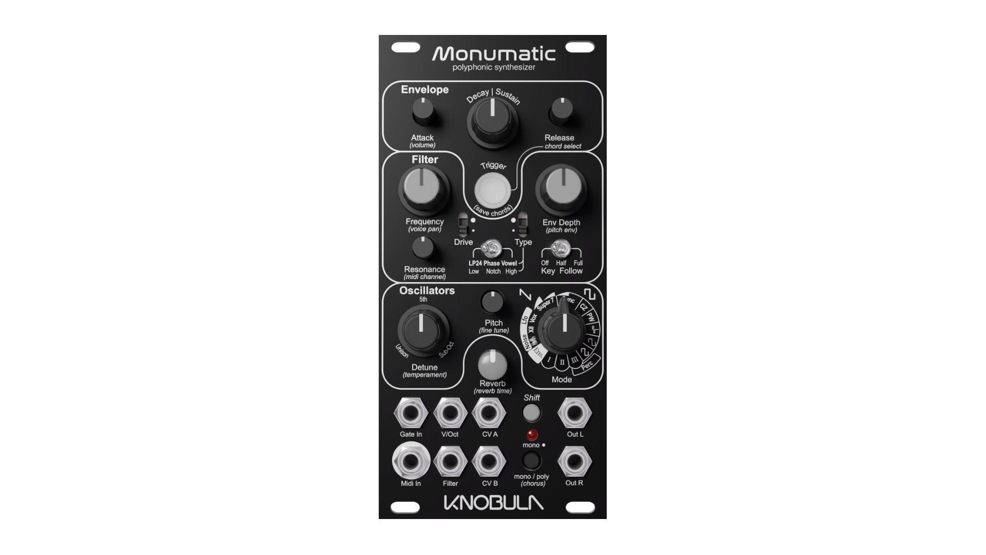 Knobula Monumatic Dark Mode