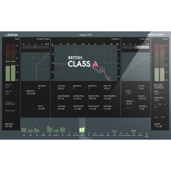 Softube British Class A For Console 1