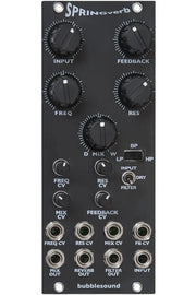 Bubblesound Springverb Eurorack Reverb Module (Black)