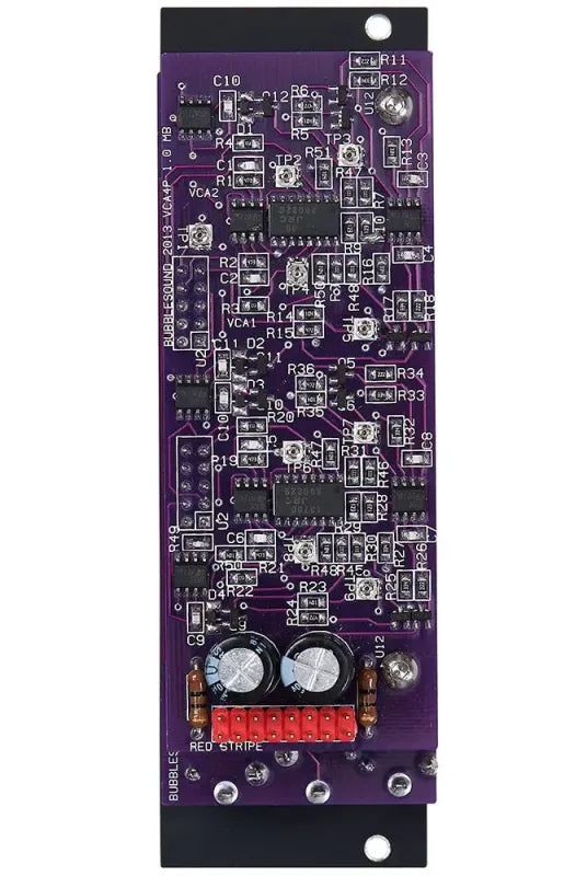 Bubblesound  VCA4p Eurorack VCA Module (Black)