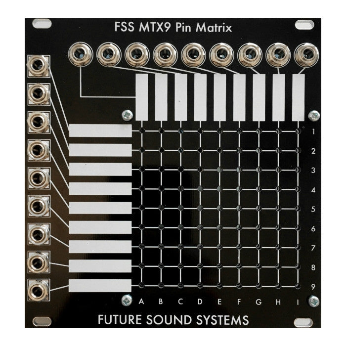 Future Sound Systems  MTX9 Eurorack Passive Pin Matrix Module