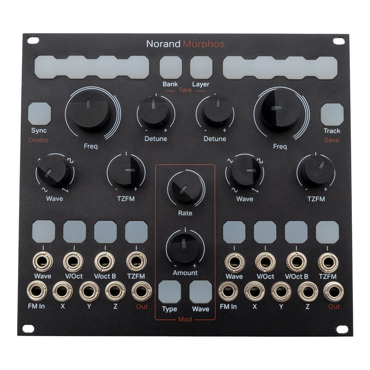 Norand Morphos Eurorack Morphing Complex Oscillator Module
