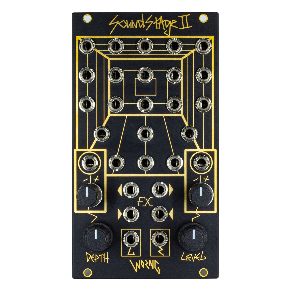 Worng Electronics  SoundStage II Eurorack Stereo Spectral Mixer Module