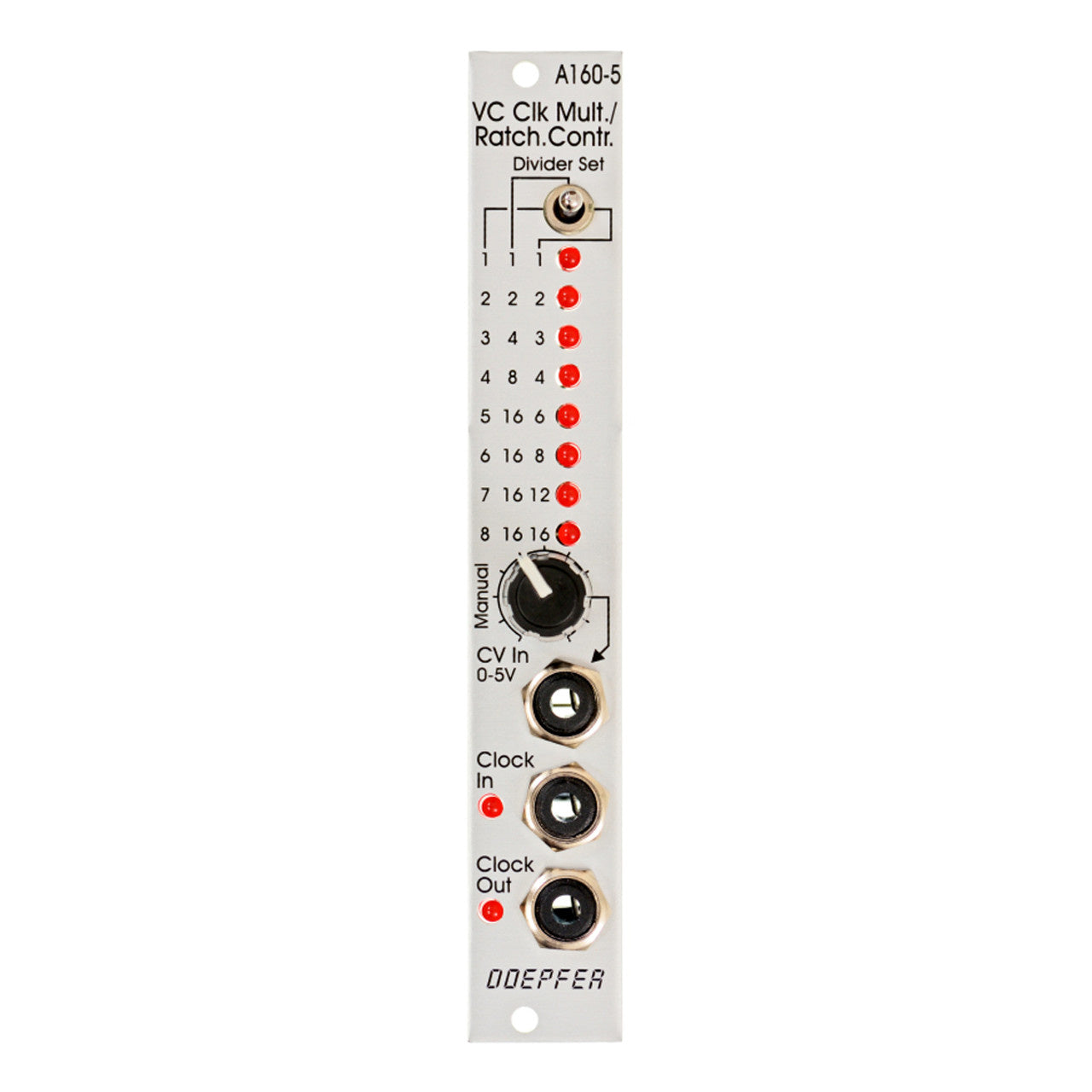 Doepfer A-160-5 Clock Multiplier/Ratcheting Controller