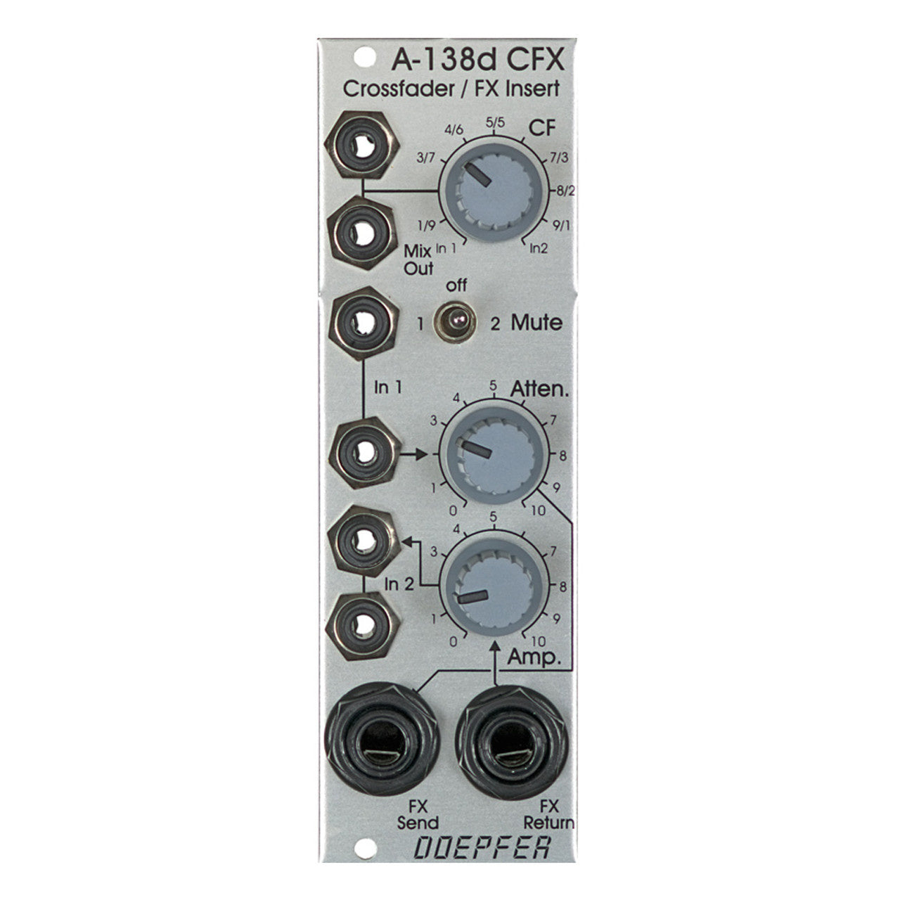Doepfer A-138d Crossfader/FX insert