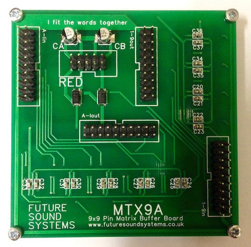 Future Sound Systems  MTX9 Eurorack Passive Pin Matrix Module