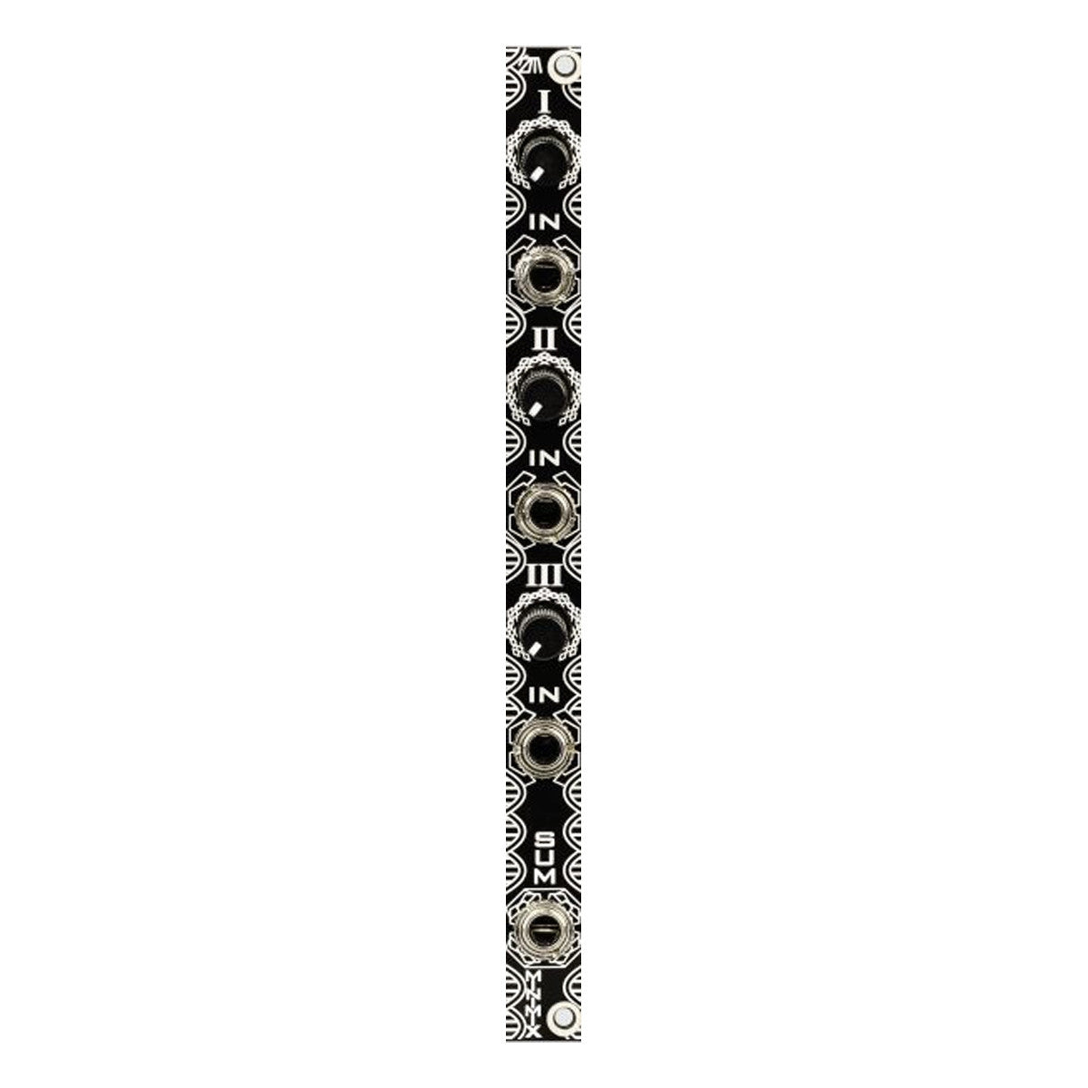 Zlob Modular  Minimix Eurorack 3 Channel Mixer Module