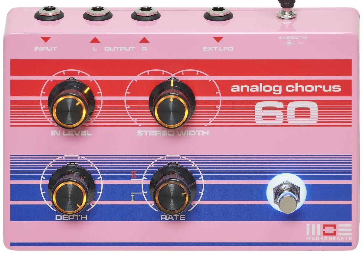 MadeOnEarth Analog Chorus 60 Chorus Pedal