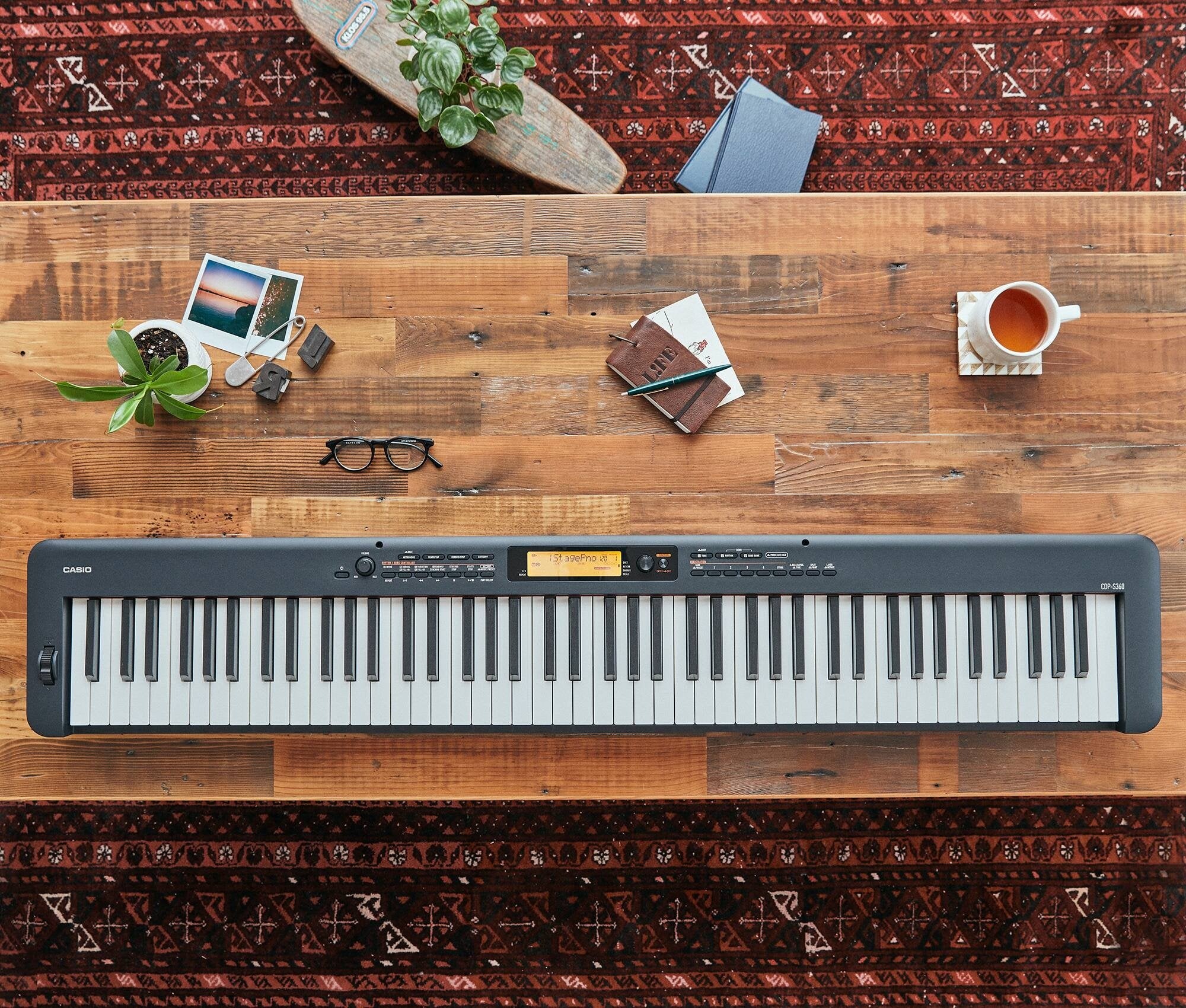 Casio CDP-S360 Compact Digital Piano (Black)