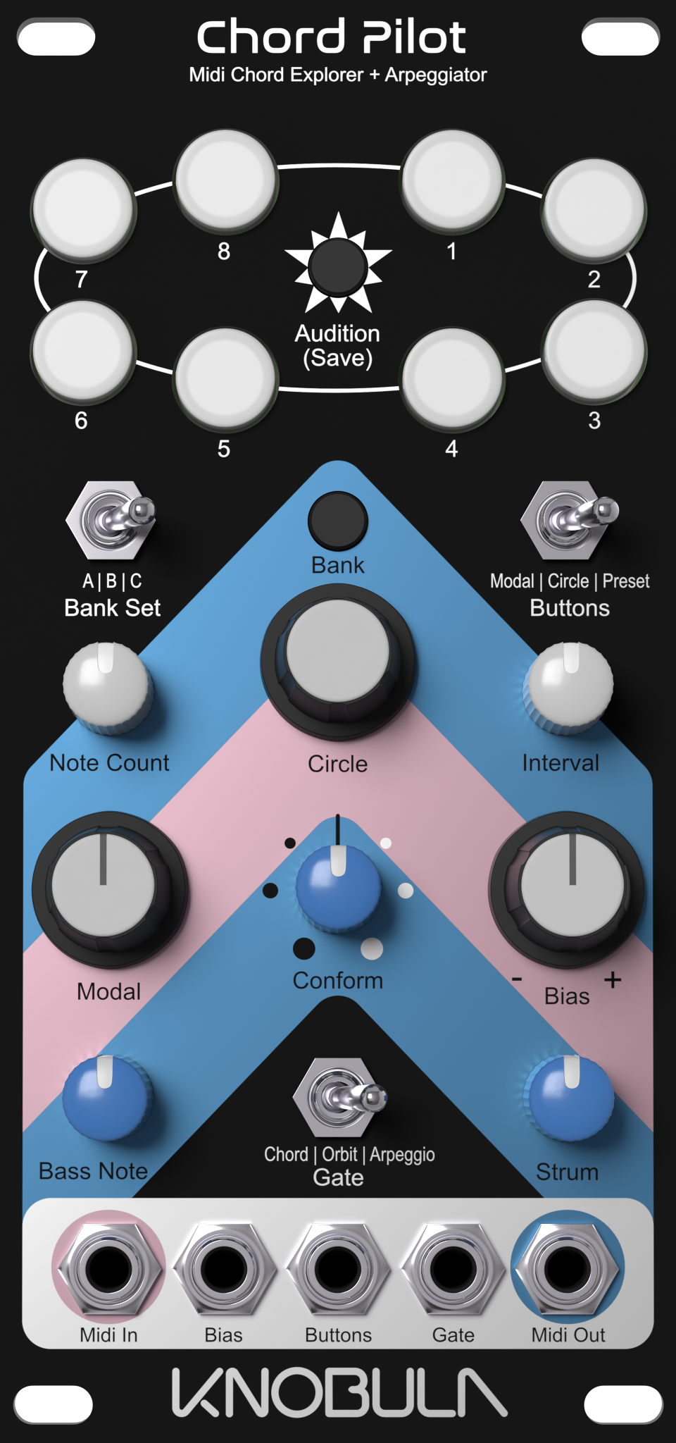 Knobula Chord Pilot Dark Mode