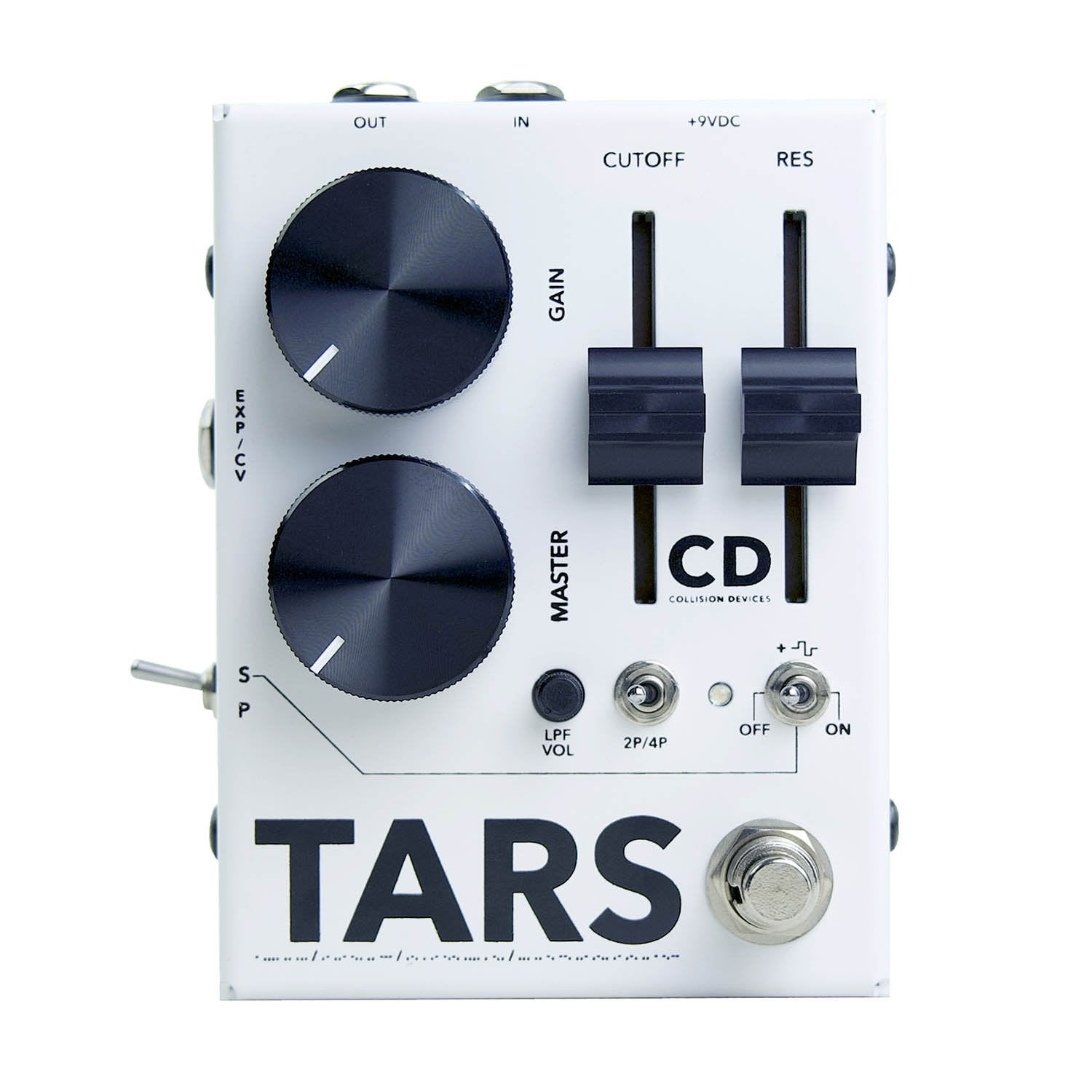 Collision Devices TARS BLACK ON WHITE
