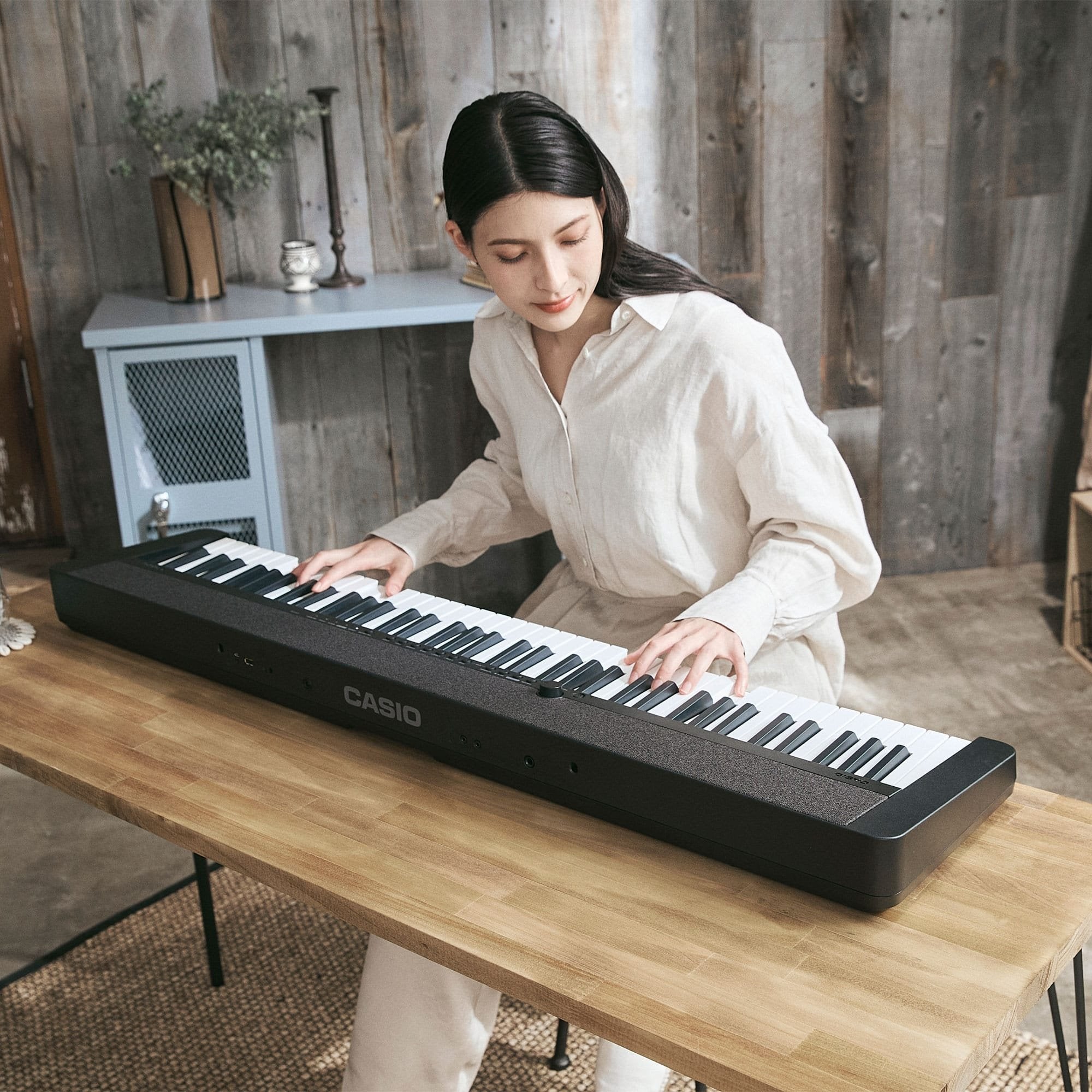 Casio CT-S1-76 Casiotone Series Keyboard (Black)
