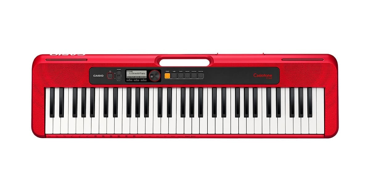 Casio CT-S200 Casiotone Series Keyboard (Red)
