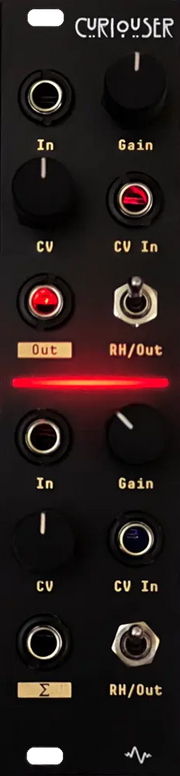 Apollo View  Curiouser Eurorack VCA Module