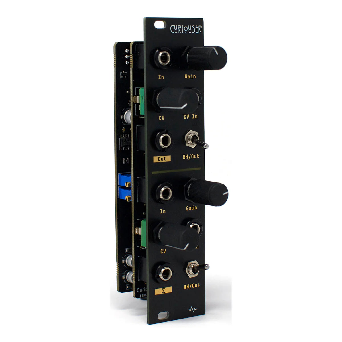 Apollo View  Curiouser Eurorack VCA Module