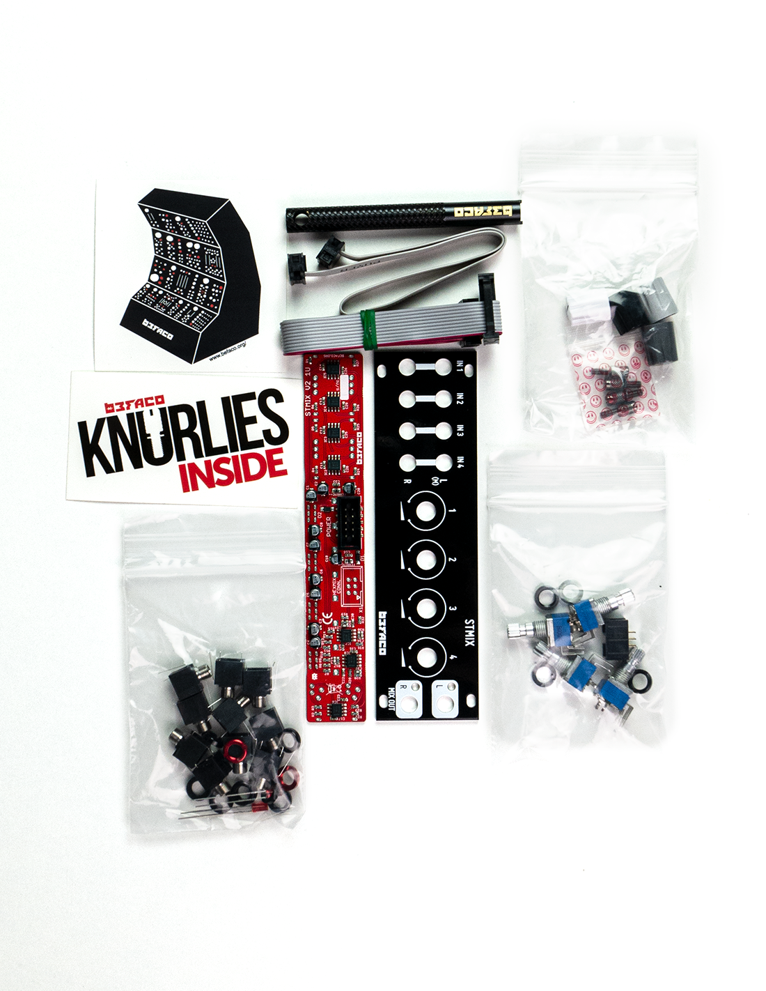Befaco 1U STMix – DIY Kit