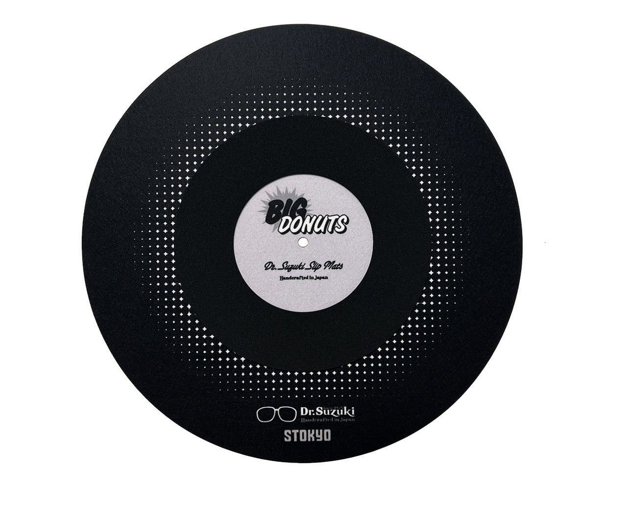 Stokyo 7" The Big Donuts V3 Slipmats Black