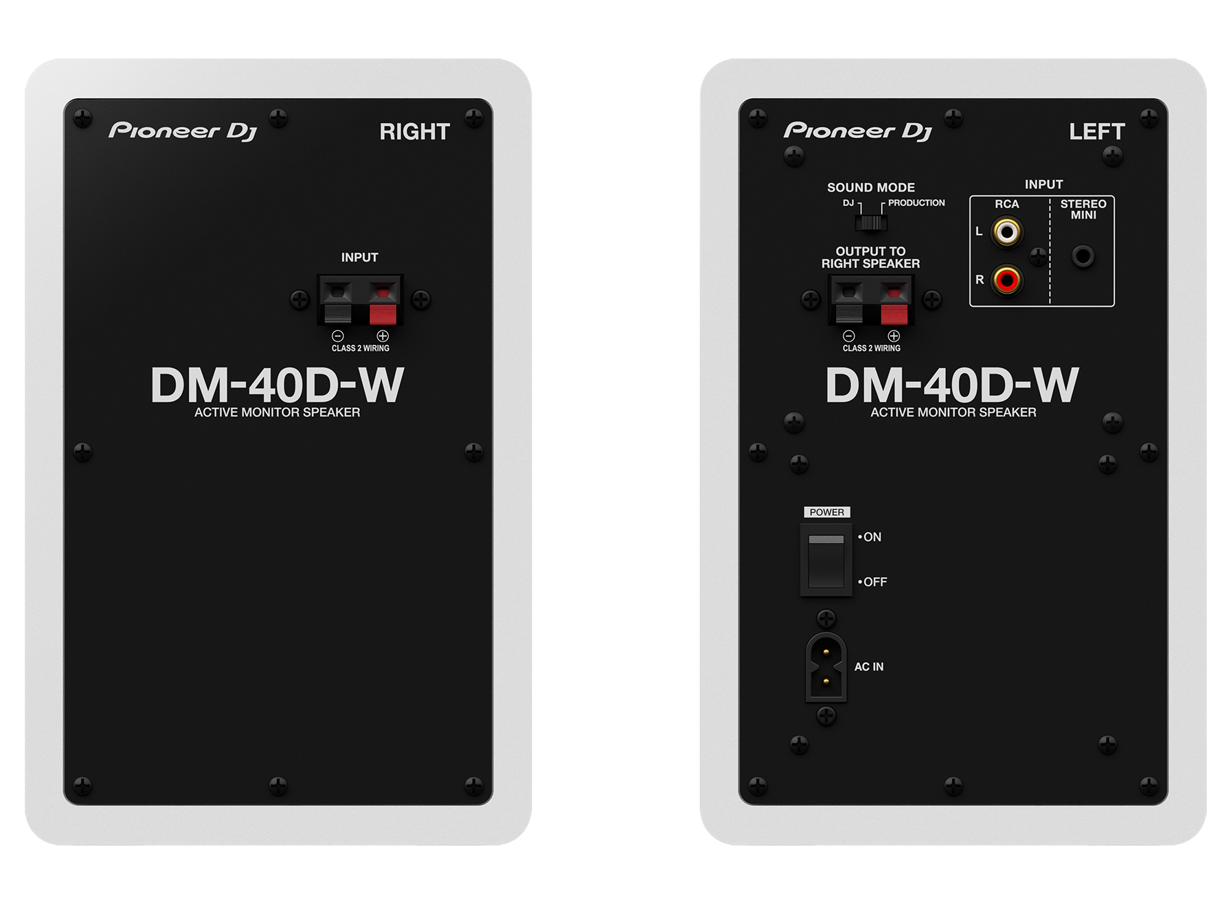 Pioneer DJ DM-40D-W