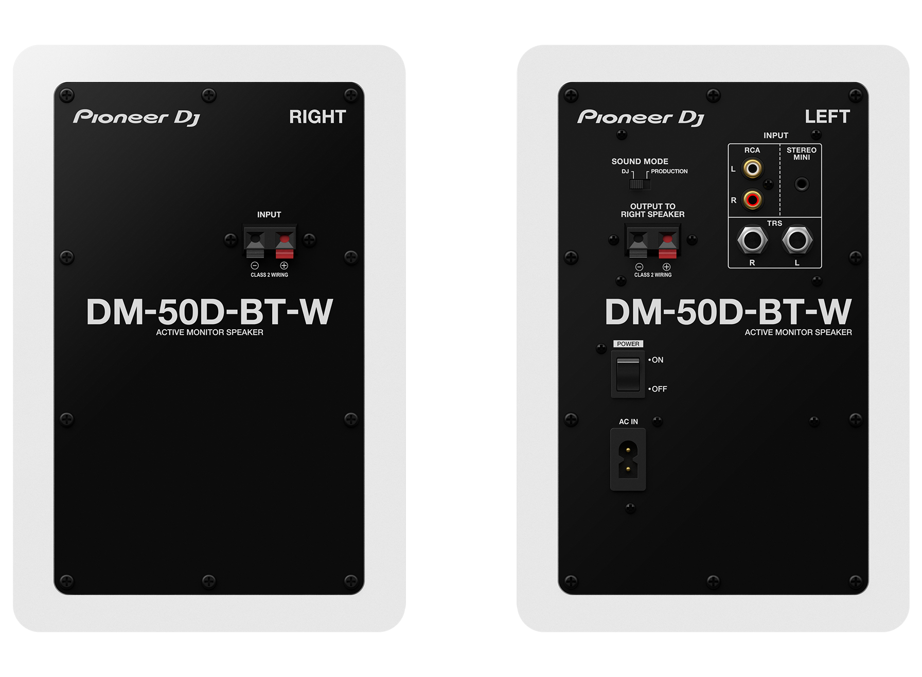 Pioneer DJ DM-50D-BT-W