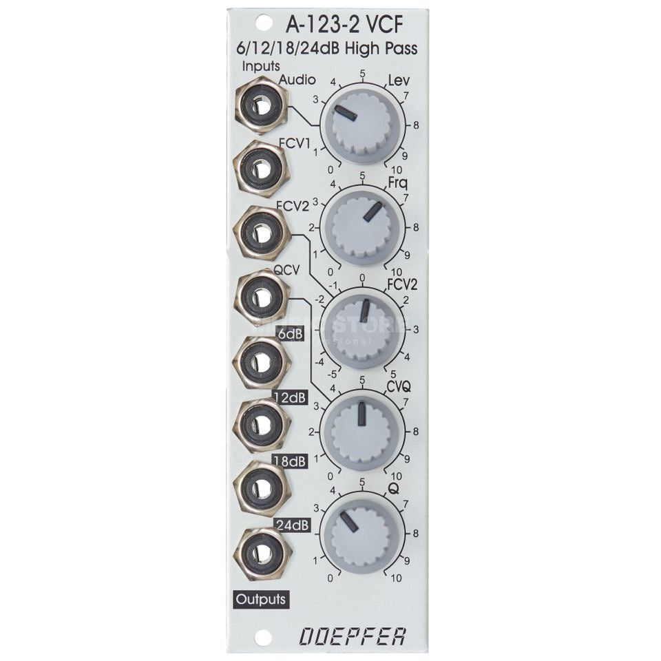 Doepfer A-123-2 Doepfer 6/12/18/24dB Highpass