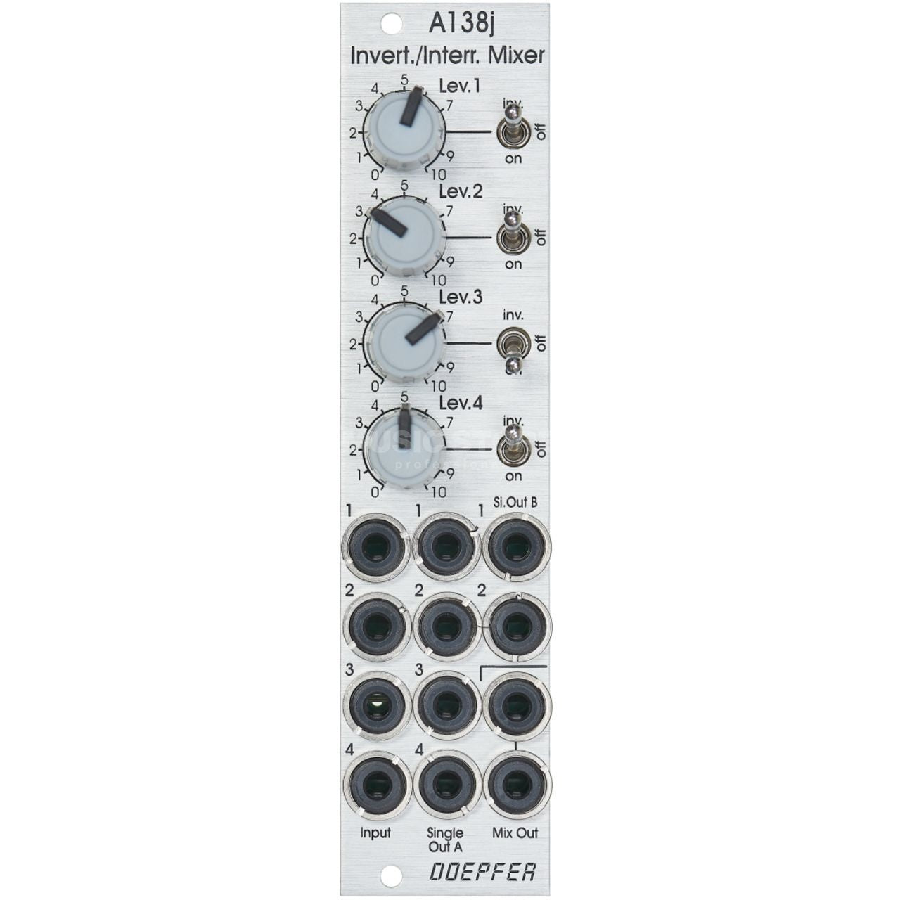 Doepfer A-138j Inverting/Interrupting Mixer (Janus Mixer)