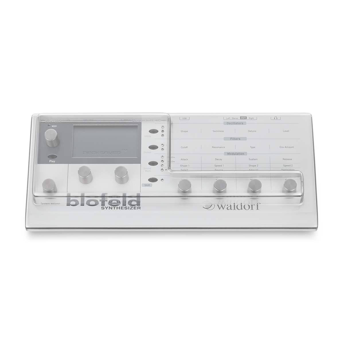 Decksaver Waldorf Blofeld & Pulse 2 cover