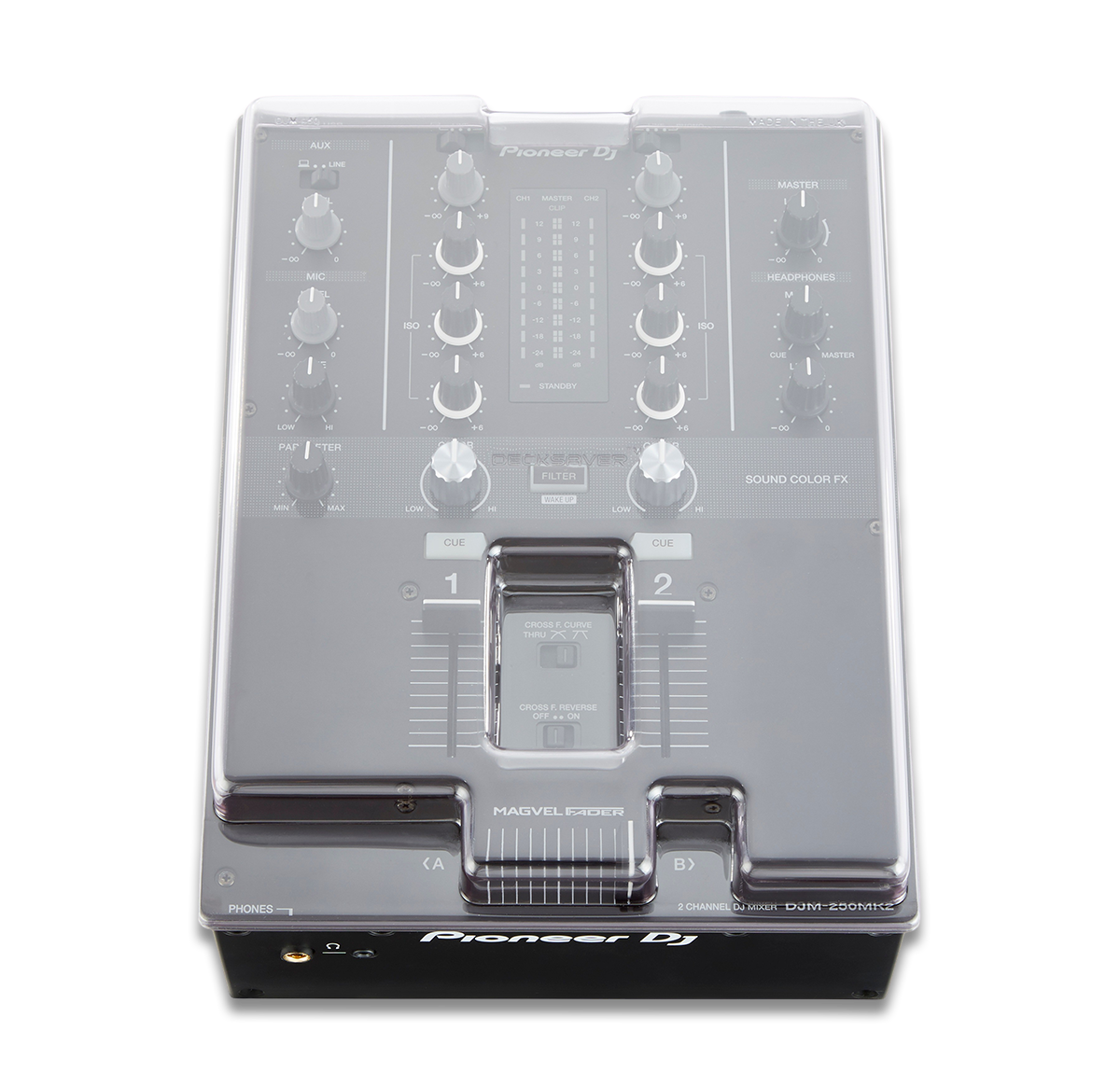 Decksaver Pioneer DJM-250 MKII & DJM-450 cover