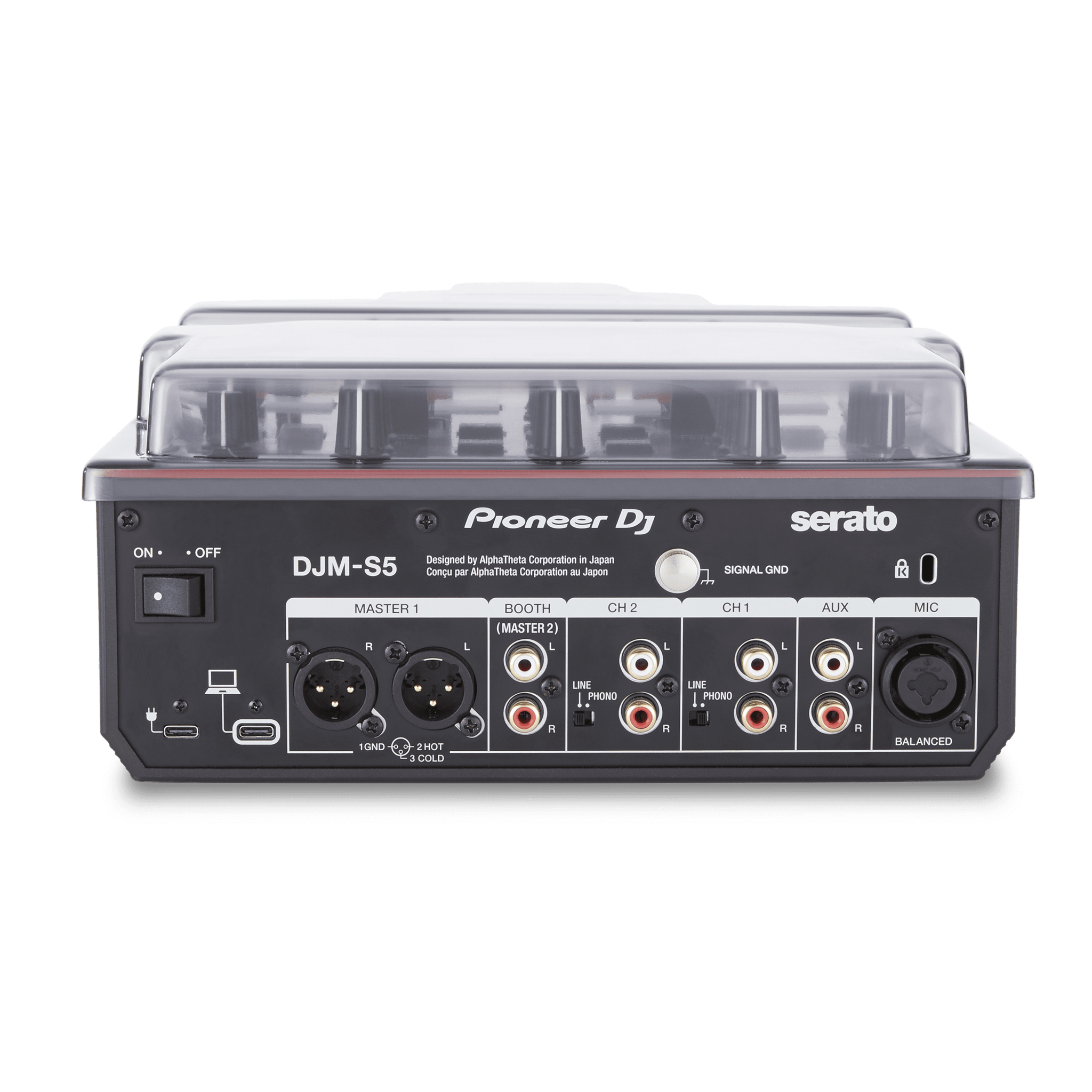 Decksaver Pioneer DJ DJM-S5 cover