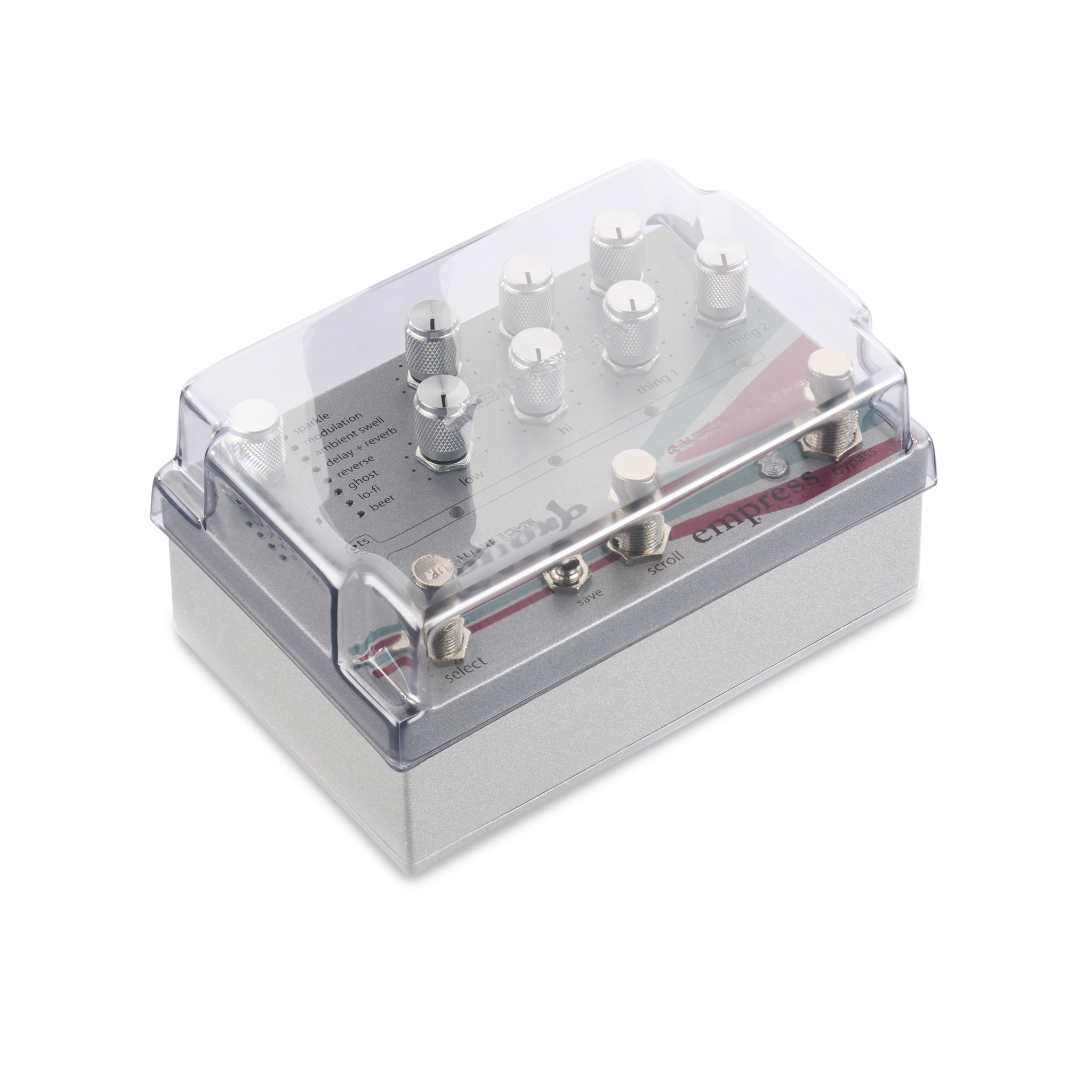 Decksaver Empress Effects Zoia. Echosustem. Reverb Cover