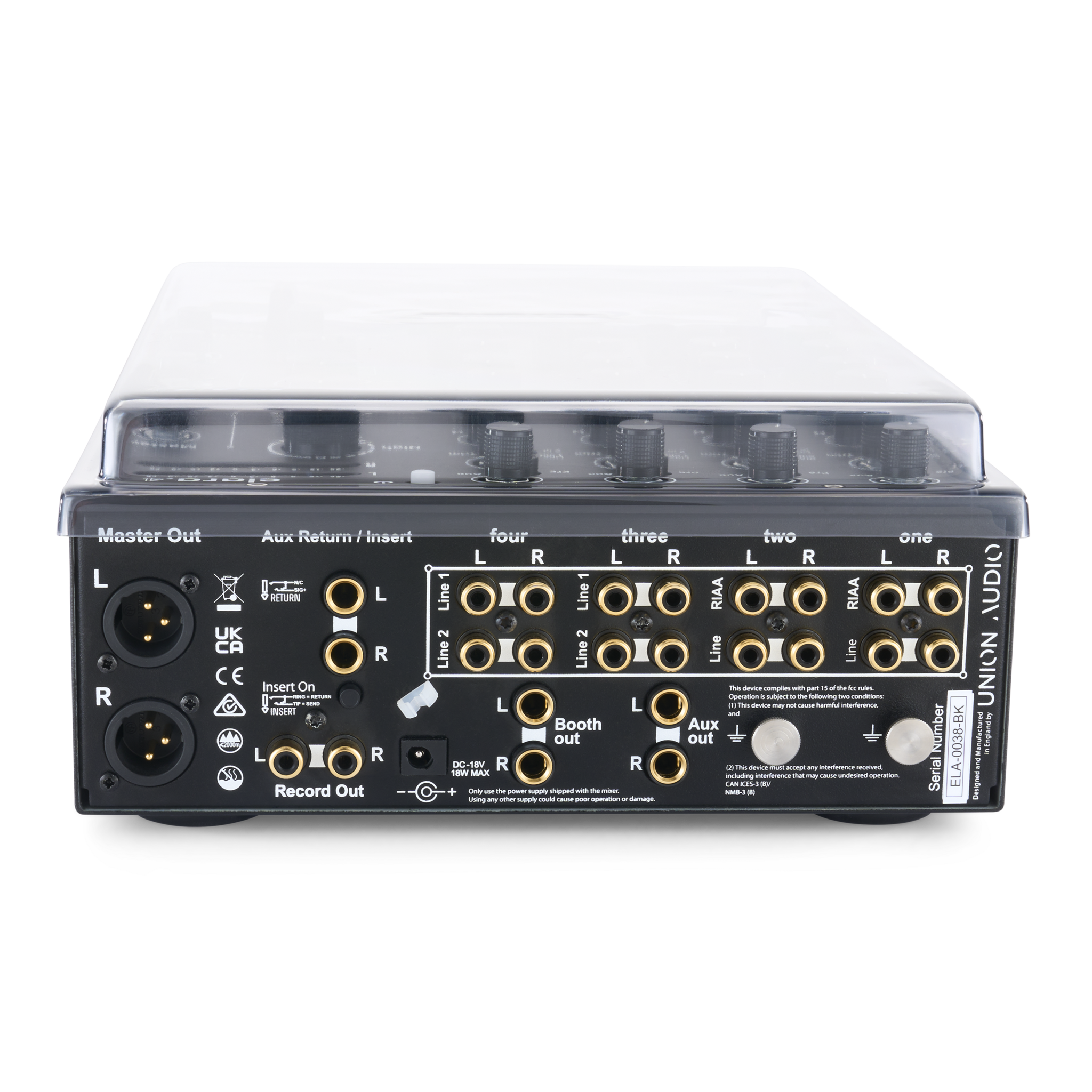 Decksaver Union Audio Elara.4 cover