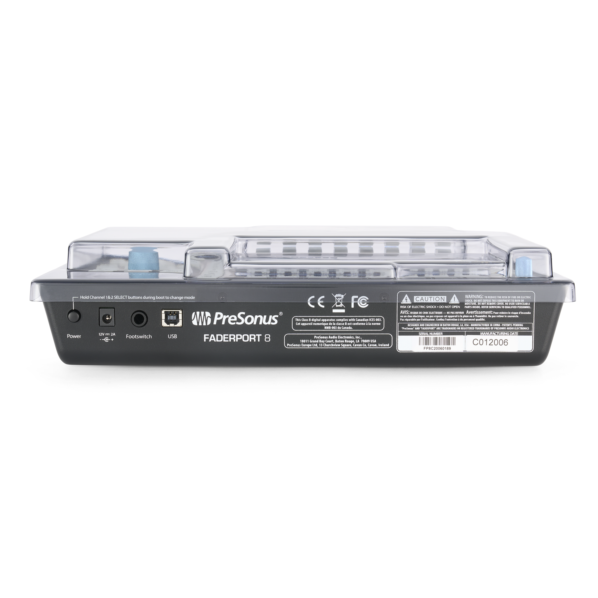 Decksaver PRESONUS FADERPORT 8 COVER