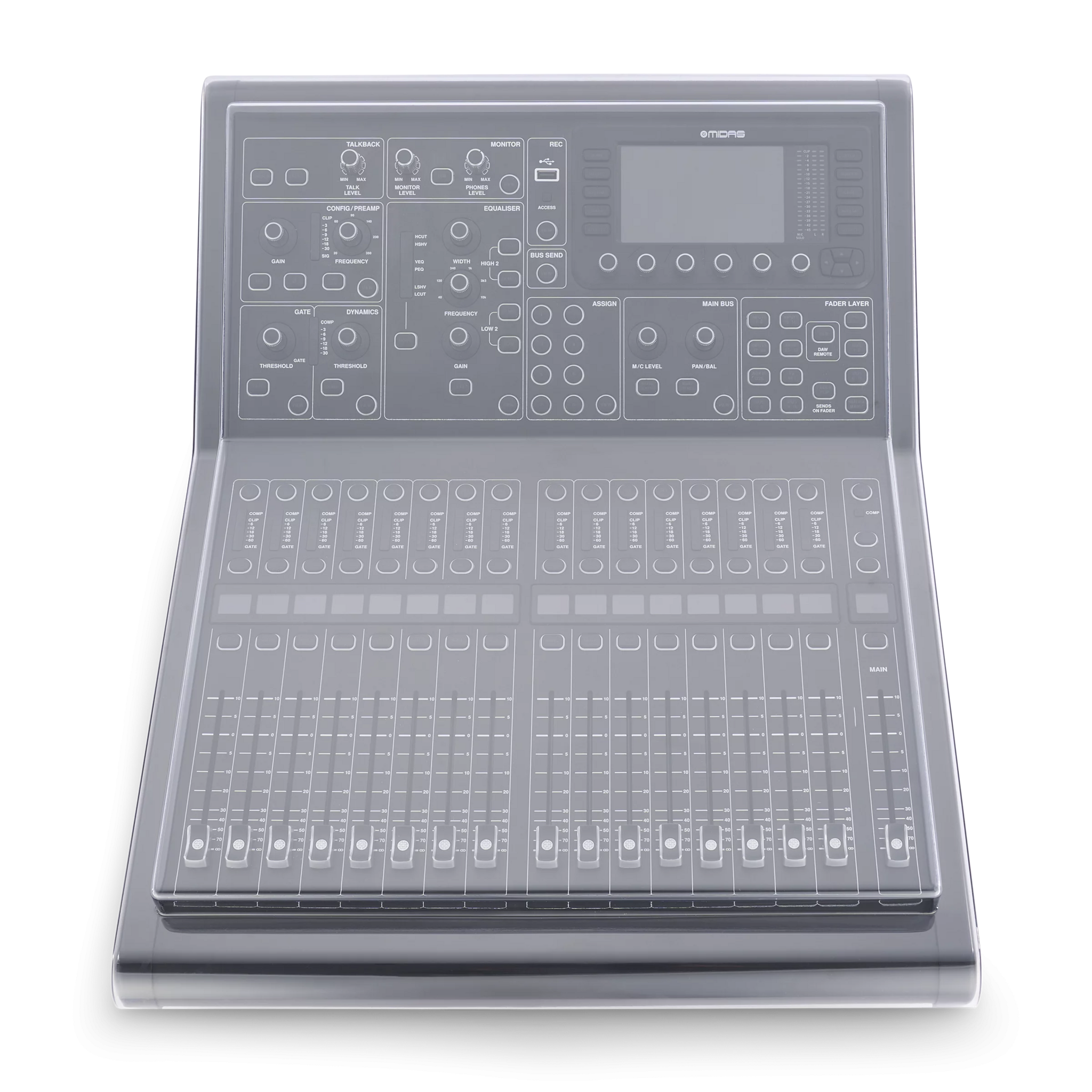 Decksaver MIDAS M32R M32R LIVE COVER