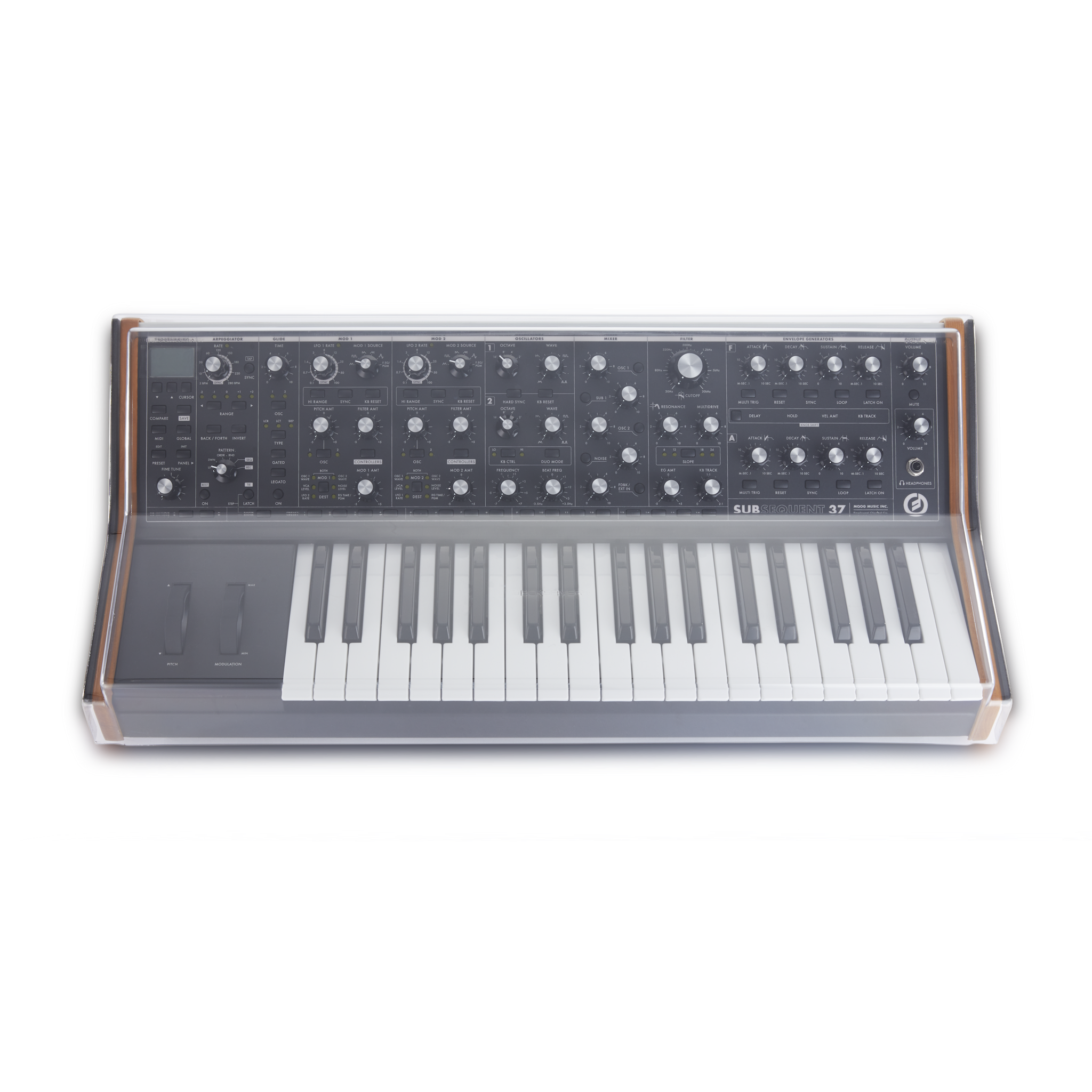 Decksaver Moog SUB-37 cover