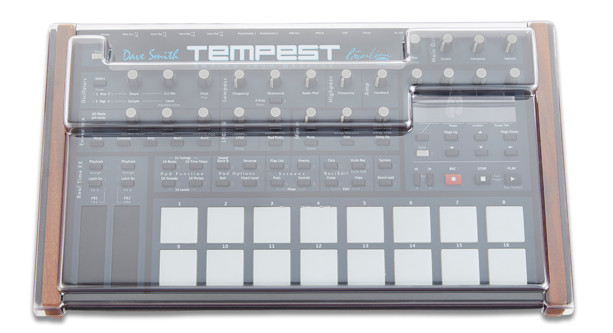 Decksaver Dave Smith Instruments. Sequential Tempest cover