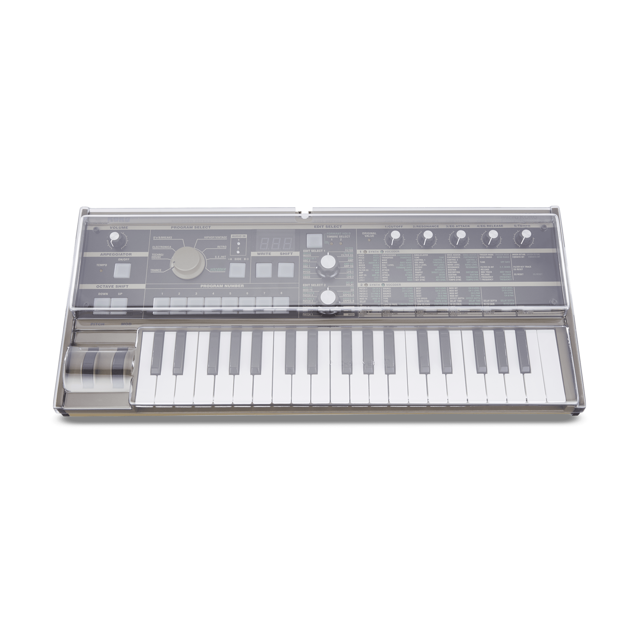 Decksaver Korg Microkorg & Microkorg S cover