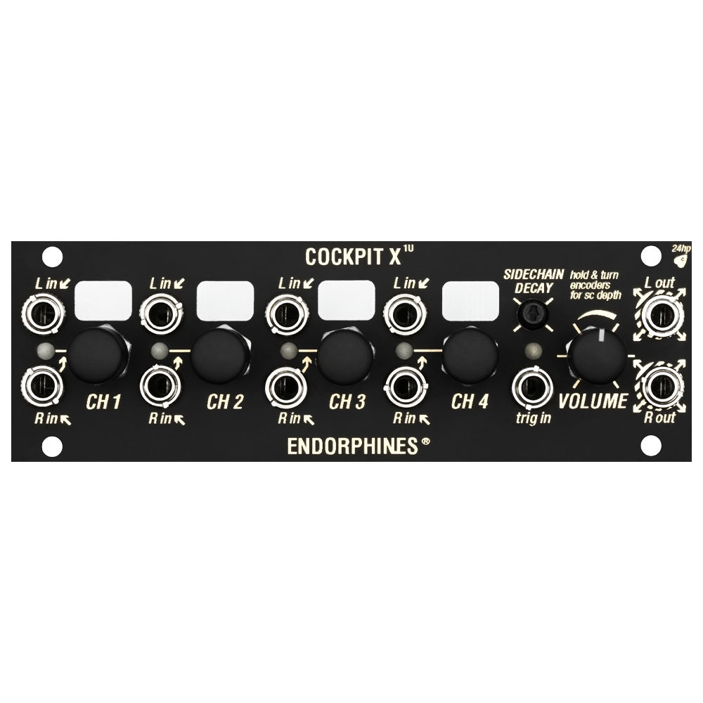 Endorphin.es 1U Cockpit X Black
