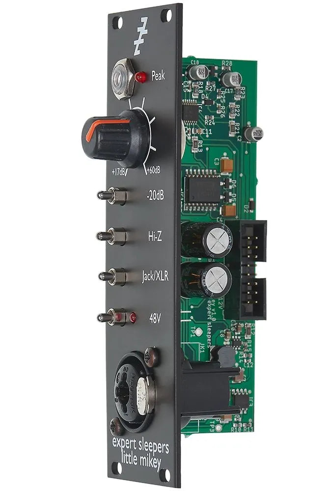 Expert Sleepers  Little Mikey Eurorack Preamp Module