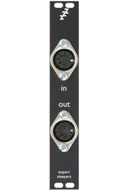 Expert Sleepers Eurorack MIDI Breakout Module