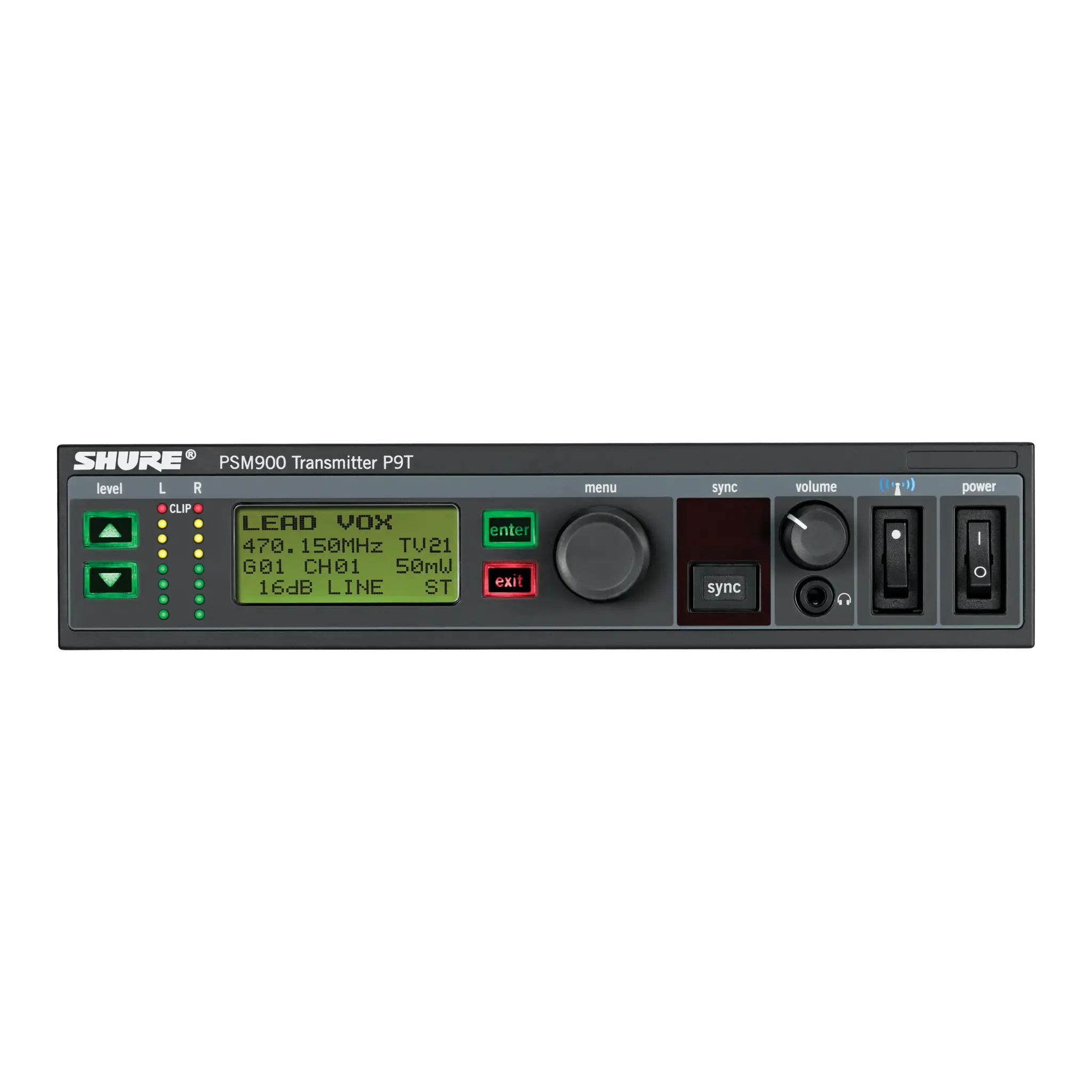 Shure P9TE=-L6E P9TE=-L6E WIRELESS TRANSMITTER