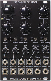 Future Sound Systems  FIL4 Timbral Sculptor Eurorack Filter & Wavefolder Module