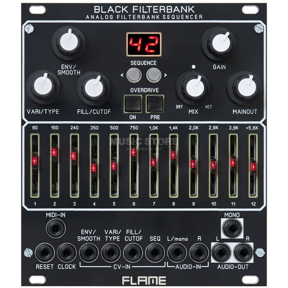 Flame Black Filterbank