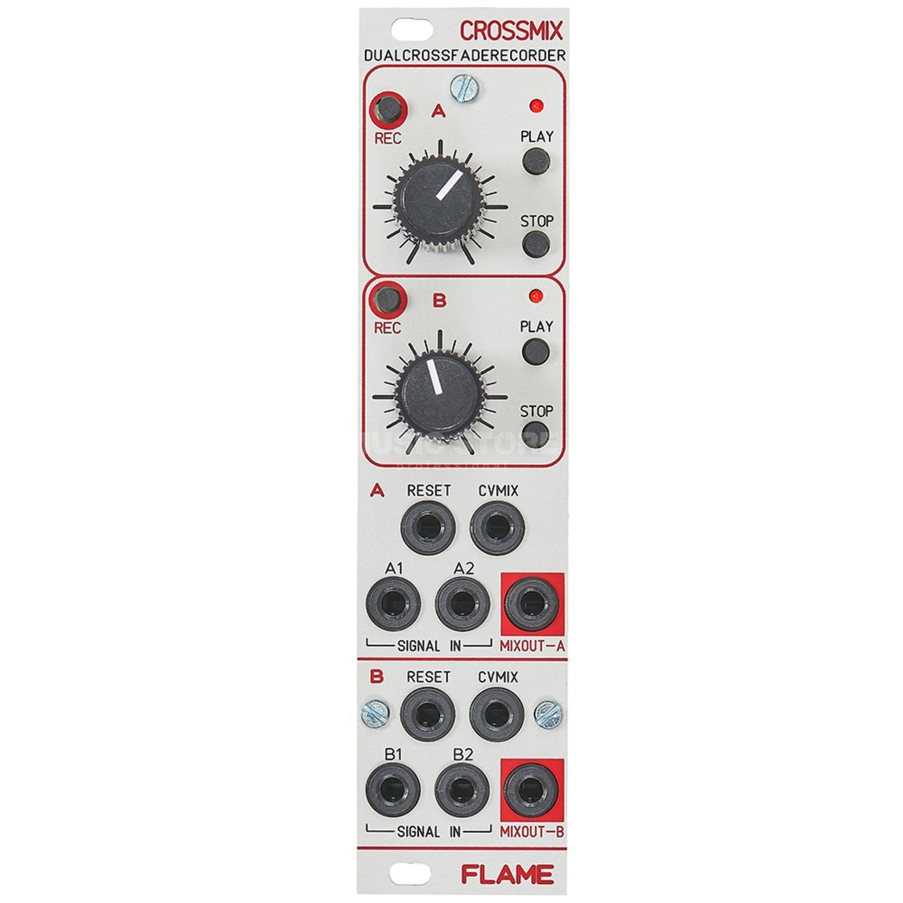 Flame "CROSSMIX" Dual Crossfader Rekorder
