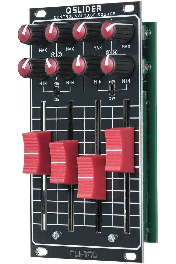Flame QSLIDER Quad Control Voltage Source black