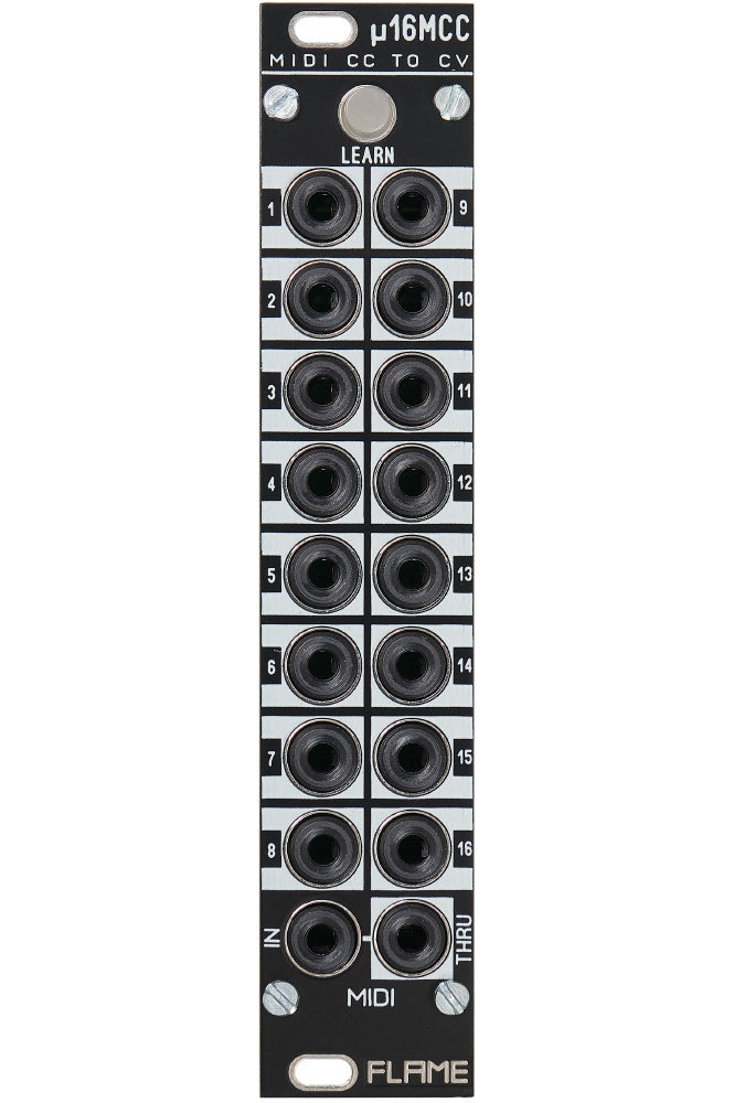 Flame u16MCC MIDI CC-to-CV